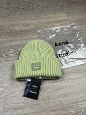 Acne Studios Beanie Grün Mintgreen– 100% Wolle – Neu mit Etikett & Originaltüte