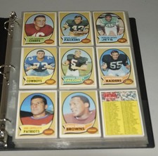 1970 TOPPS FOOTBALL CARD COMPLETE SET OF 263 SIMPSON PAGE ROOKIE NAMATH UNITAS