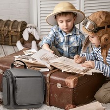 Waterproof Travel Toiletry Bag with Hook - Large Cosmetic Organizer Wet Dry