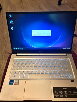 Acer Swift 3 SF314-59 14 Zoll i5 11th gen 8GB RAM 256GB SSD Win11 Thunderbolt 4