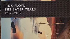 PINK FLOYD- The Later Years 1987-2019 BOX SET 5 CD/DVD/6 BLU RAY Live/Unreleased