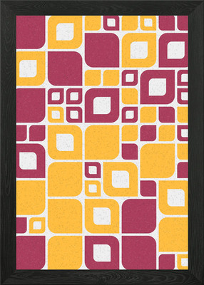 Geometrisches Muster gerahmtes Wandbild Poster Leinwanddruck Bild