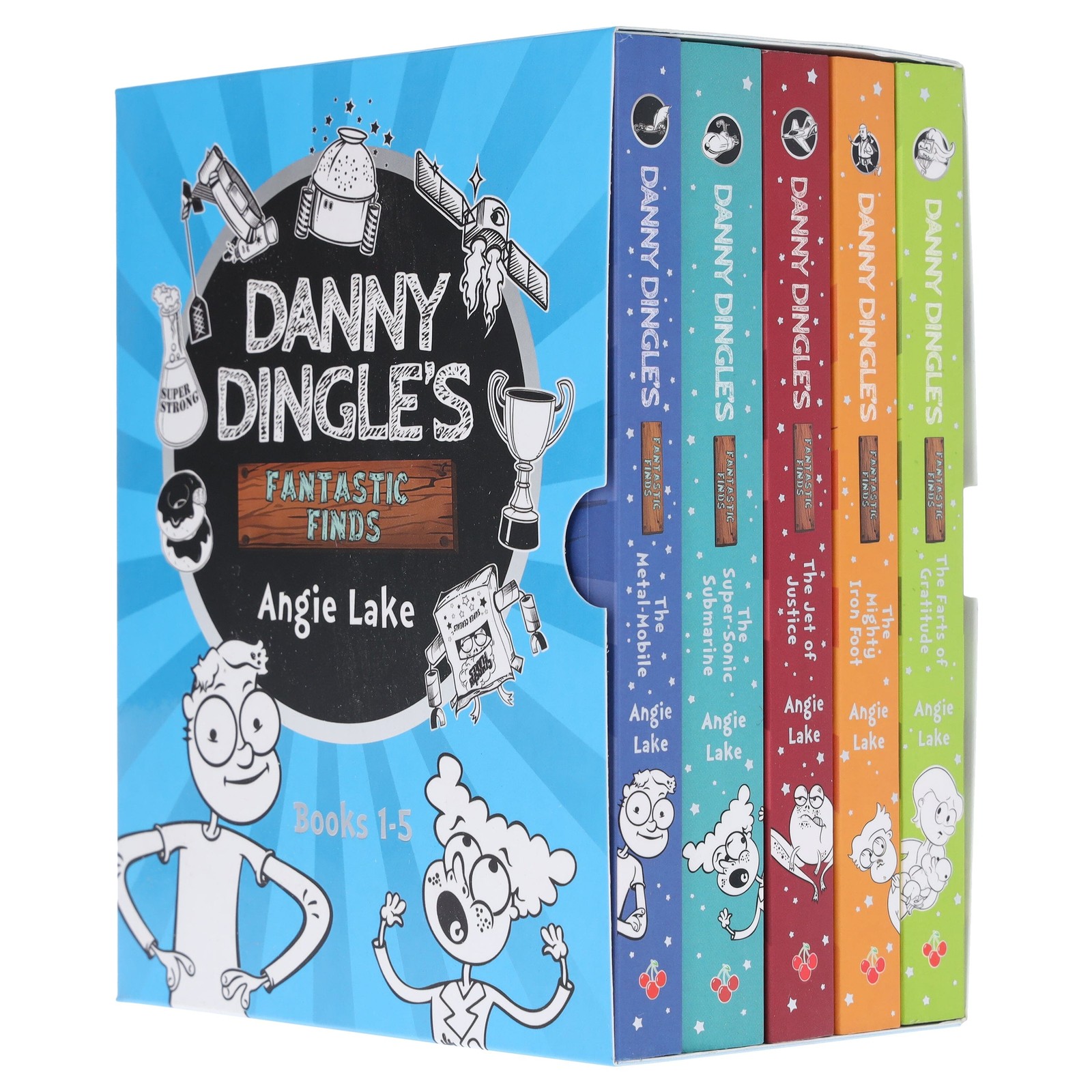 Danny Dingle's Fantastic Finds: 5 Book Box Set by Angie Lake - - Image 2