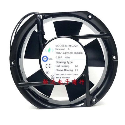 MUTUAL MOTOR M145CA2H 17251 AC200/240V 0.28A 17CM Cooling Fan