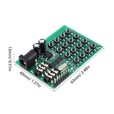 5~24VDC AE11A04 DTMF Audio Generator Module Voice Dual Encode Transmitter B BL