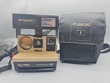 Polaroid Sun 660 SE 50th Anniversary Gold Instant Film Camera Tested READ-C2B