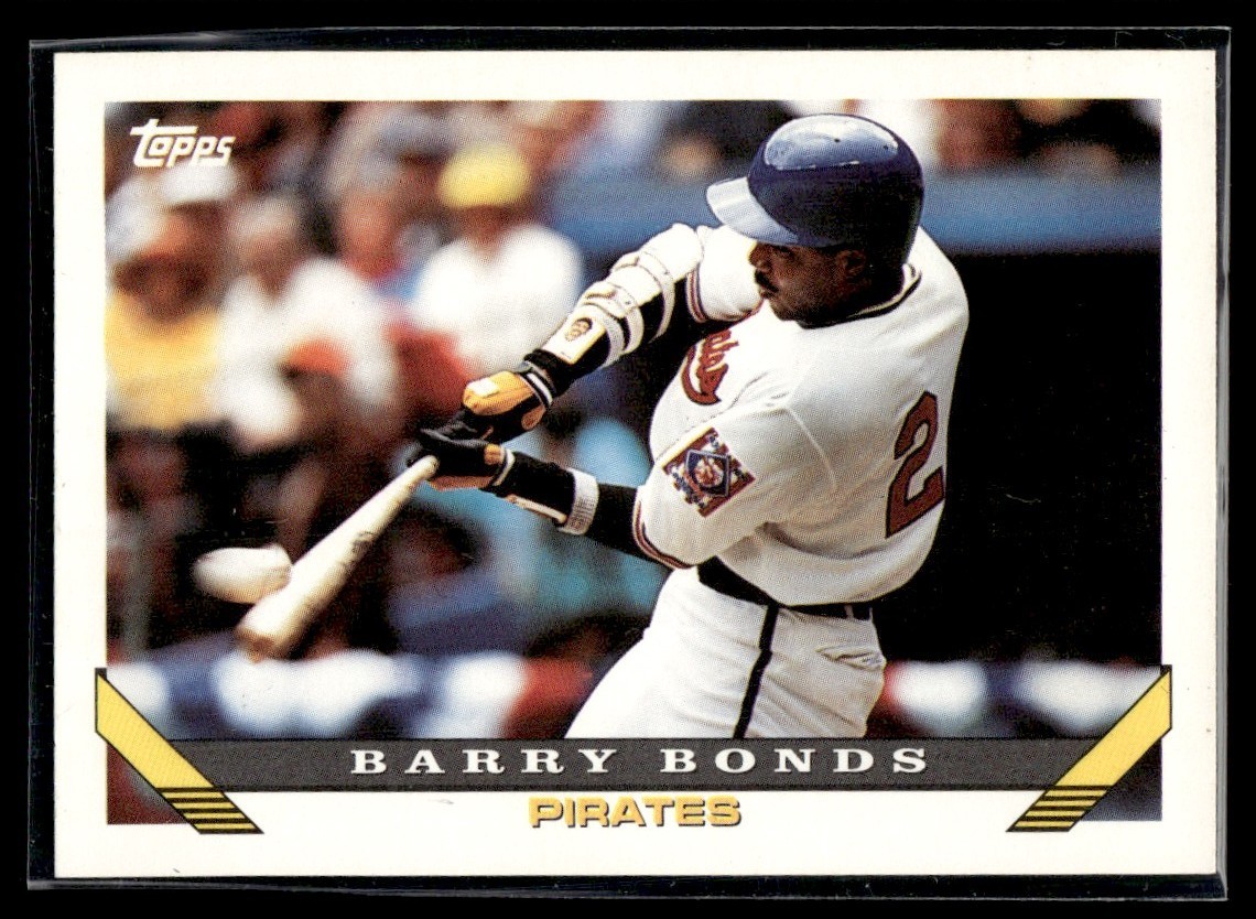 1993 Topps Barry Bonds Pittsburgh Pirates #2
