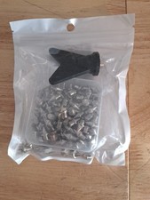 1/4" Track Spikes 110pcs with Wrench Stainless Steel For Running Shoes