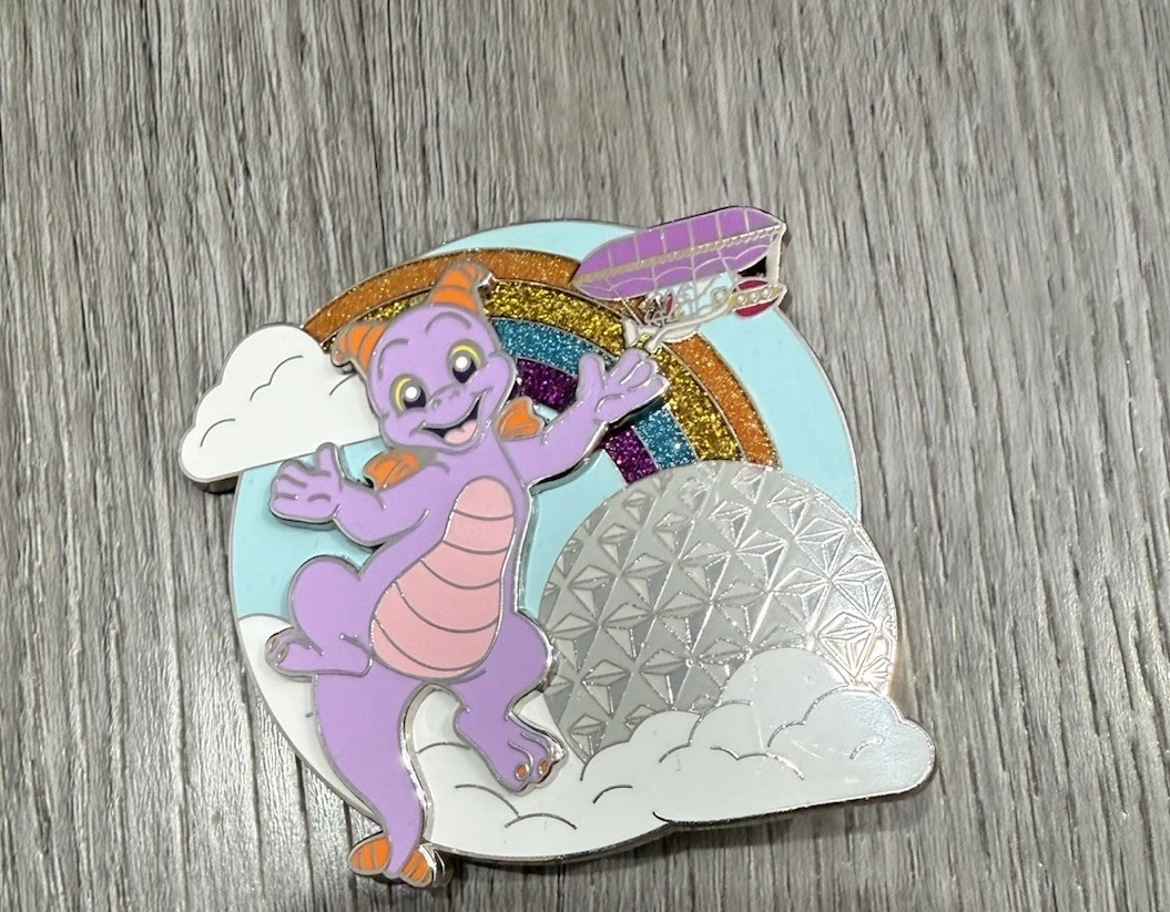 Disney Parks Epcot Figment Dreamfinder Spaceship Earth Mini Jumbo LE Pin 2022