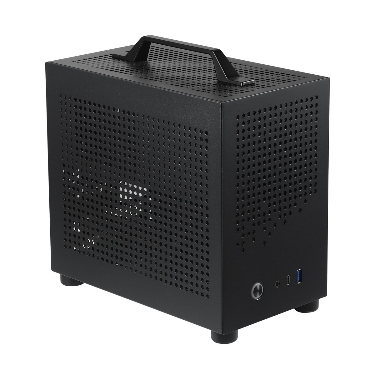 PCケース(自作PC用) SKTC A17 + Corsair SF450+ NH-D9L + NF-A8 SKTC A17 SFF/Mini-ITX PC Case Supports SFX PSU & 210mm Graphics