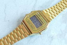 Casio LCD Digital, Quartz Classic HAU Vintage Armbanduhr, Electro Luminescence