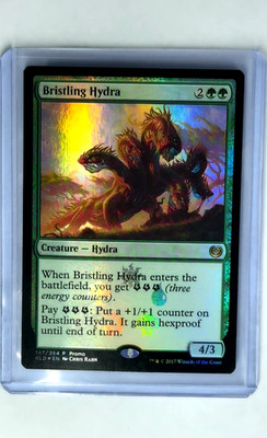 2017 MTG Magic The Gathering Kaladesh Media Promo Foil #147 Bristling Hydra MP