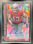 2025 Topps Chrome Mike Evans Auto Black Wave Refractor 2/10 #BA-ME Tampa Bay