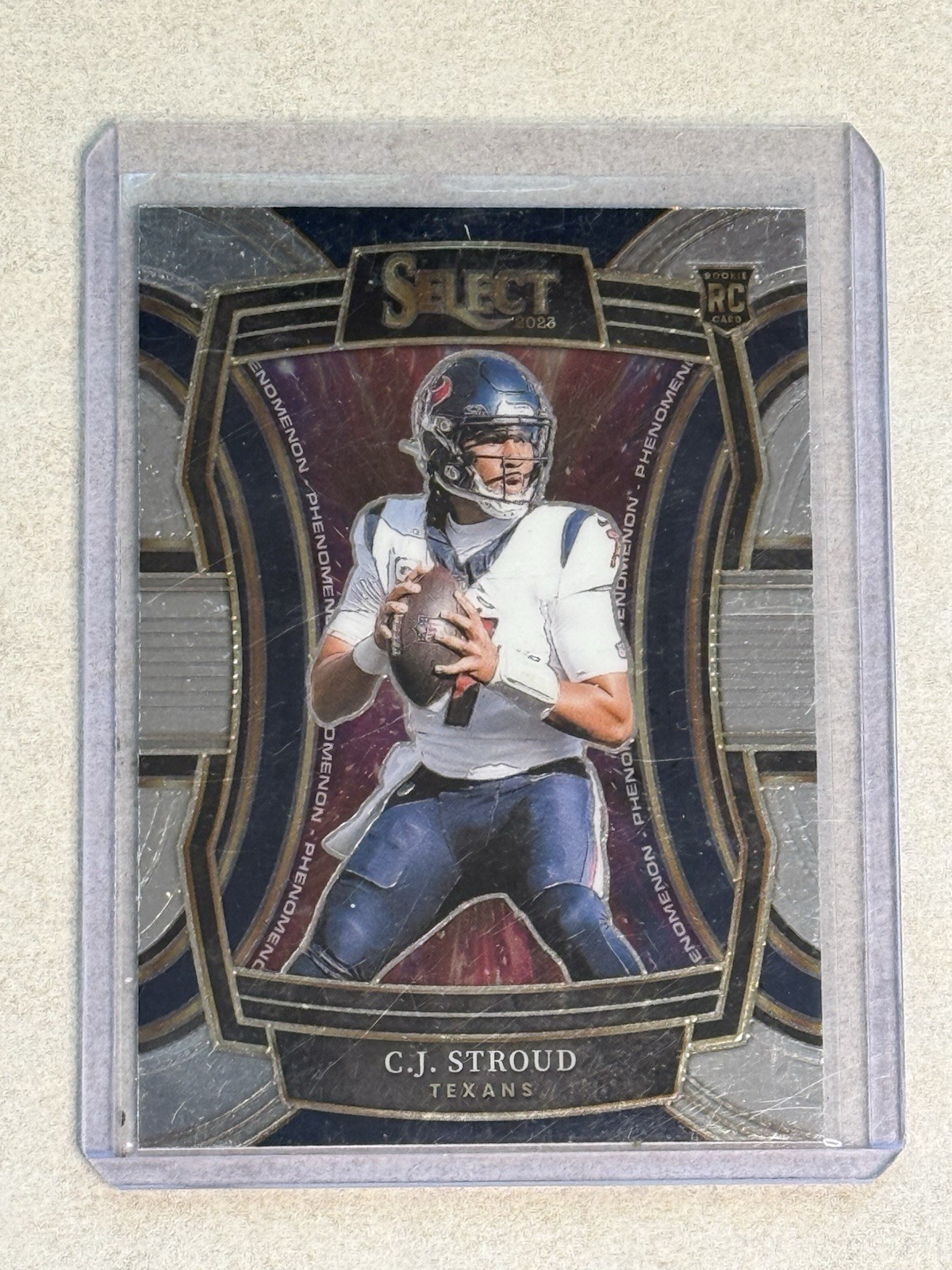 C.J. Stroud 2023 Panini Select Phenomenon RC Rookie #PH-CST Texans