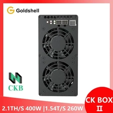 New Released Goldshell CK BOX II CKB Miner No PSU 1.54T/260W or 2.1T/400W