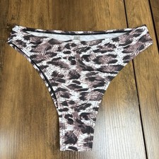 NWOT Unbranded Swimsuit Bikini Bottoms Animal Leopard Cheetah Print Size Small