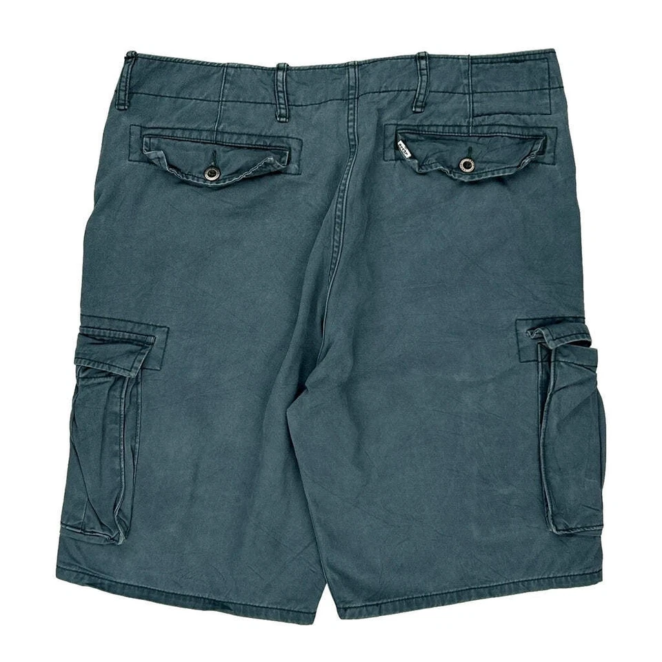 Levis Cargo Shorts - 36W 10L Blue Cotton - Image 2 of 4