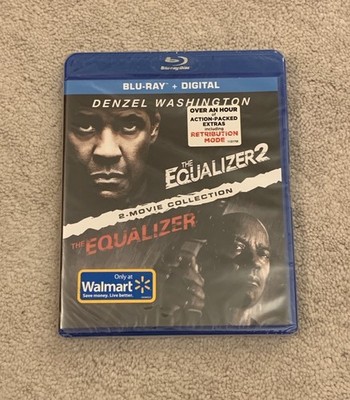 The Equalizer + Equalizer 2 Double Feature Blu-ray (2018, Sony) *Brand New*