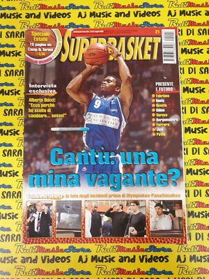 rivista settimanale SUPERBASKET n.21 anno XXV 21-27 maggio 2002 CANTU' (AM13)