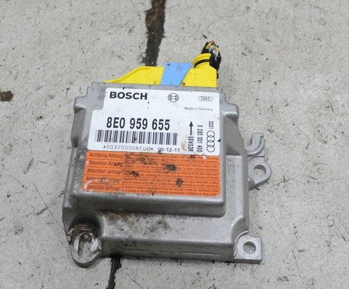 AUDI A4 B6 Limo 2000 Airbgt Steuergerät 8E0959655 #130986-H115