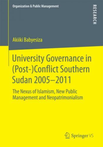Thumbnail - University Governance In (post-)conflict Southern Sudan 2005-2011 The