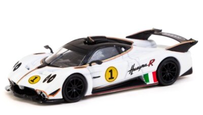 PAGANI Huayra R - #1  - Bianco Benny - TARMAC 1:64