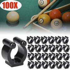 100Pcs Billiards Cue Locating Clip Holder Plastic Fishing Rod Snooker Racks USA