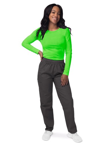 Sivvan Women's Medical Workwear T-Shirt Underscrub Top Comfort Long Sleeve Tee - Picture 172 of 210