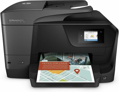 HP Officejet Pro 8715/ 8718 All-in-One Wireless Printer &amp; Fax Machine