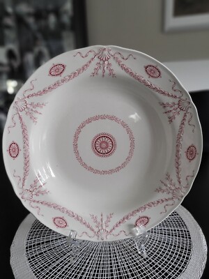 MINTONS England, Großer, alter Prunkteller 32cm, Top Zustand, Fayence, Keramik