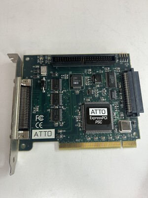 拡張カード ATTO ExpressPCI PSC Ultra/WIDE SCSI PCI ATTO ExpressPCI PSC PCI 50p 68p Ultra Wide Hard Disk Drive SCSI