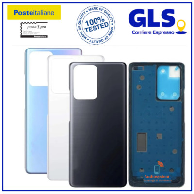 Custodia TIANYUE Per Xiaomi 11T Pro - Cover Sottile Effetto Marmo In Vetro Temperato E TPU (Bordo Rosso)