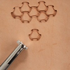 Craftool Tri Weave Stamp X503 6503-00 by Tandy Leather