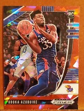 2020-21 Panini Prizm Draft Picks Red Ice #71 Udoka Azubuike KANSAS 
