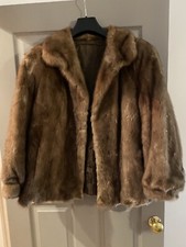 Vintage Real Mink Fur Coats For Women