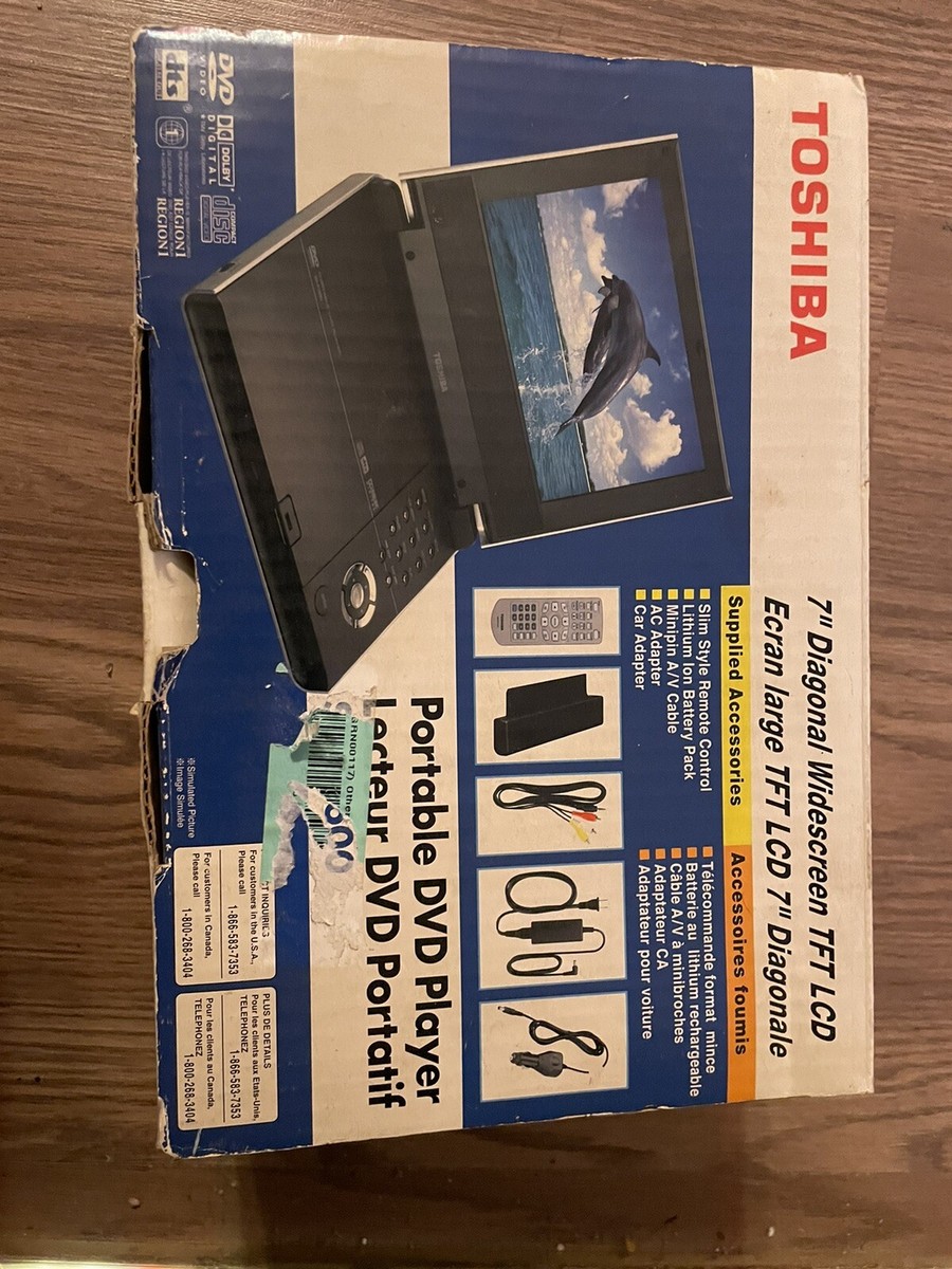 TOSHIBA ポータブルDVDプレーヤー　SD-P1600 。 s-l400.jpg