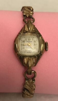 Vintage Valjean 17 JEWEL Ladies Wristwatch DOESNT WORK | eBay