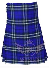 Scottish Traditional Handmade Jewish Tartan Kilt Custom size Kilt for men