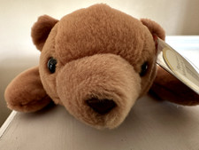 Ty Beanie Baby CUBBIE THE BEAR 4010 1 of original 9 BBs MINT 1st/1st RARE 1993