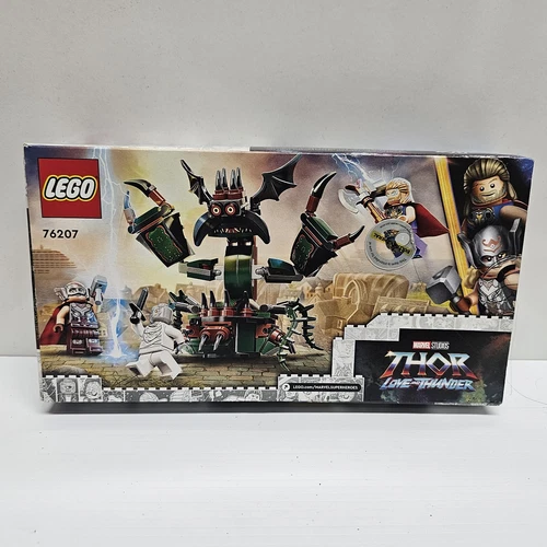 LEGO MARVEL SUPER HEROES NEW 76207 Attack on New Asgard Thor set NIB box