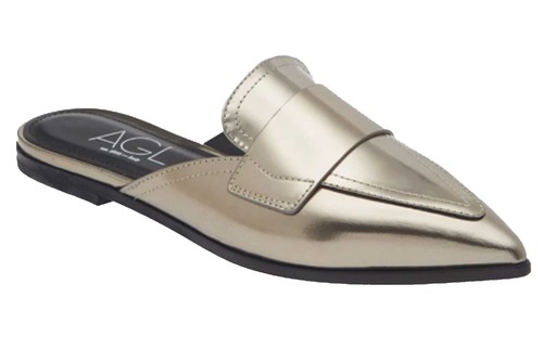 ?Great Used Condition Attilio Giusti Leombruni Soft Brown Leather 40 Loafers AGL Attilio Giusti Leombruni 36 5 White Brown Loafer Driver  main image 3