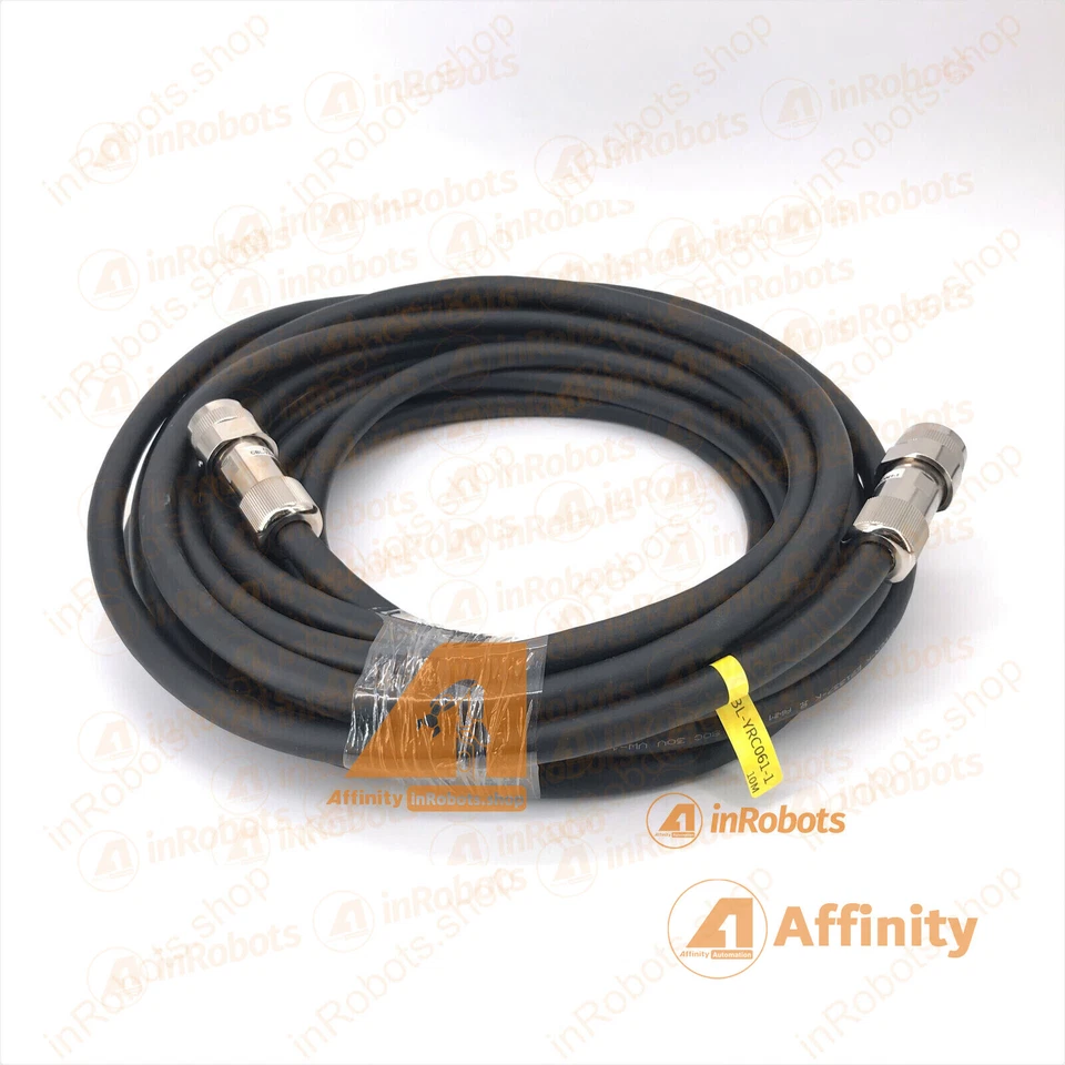 NEW YASKAWA CBL-YRC061-1 MOTOMAN DX100 Robot Teach Pendant Cable Line Black 10M - Image 3 of 4