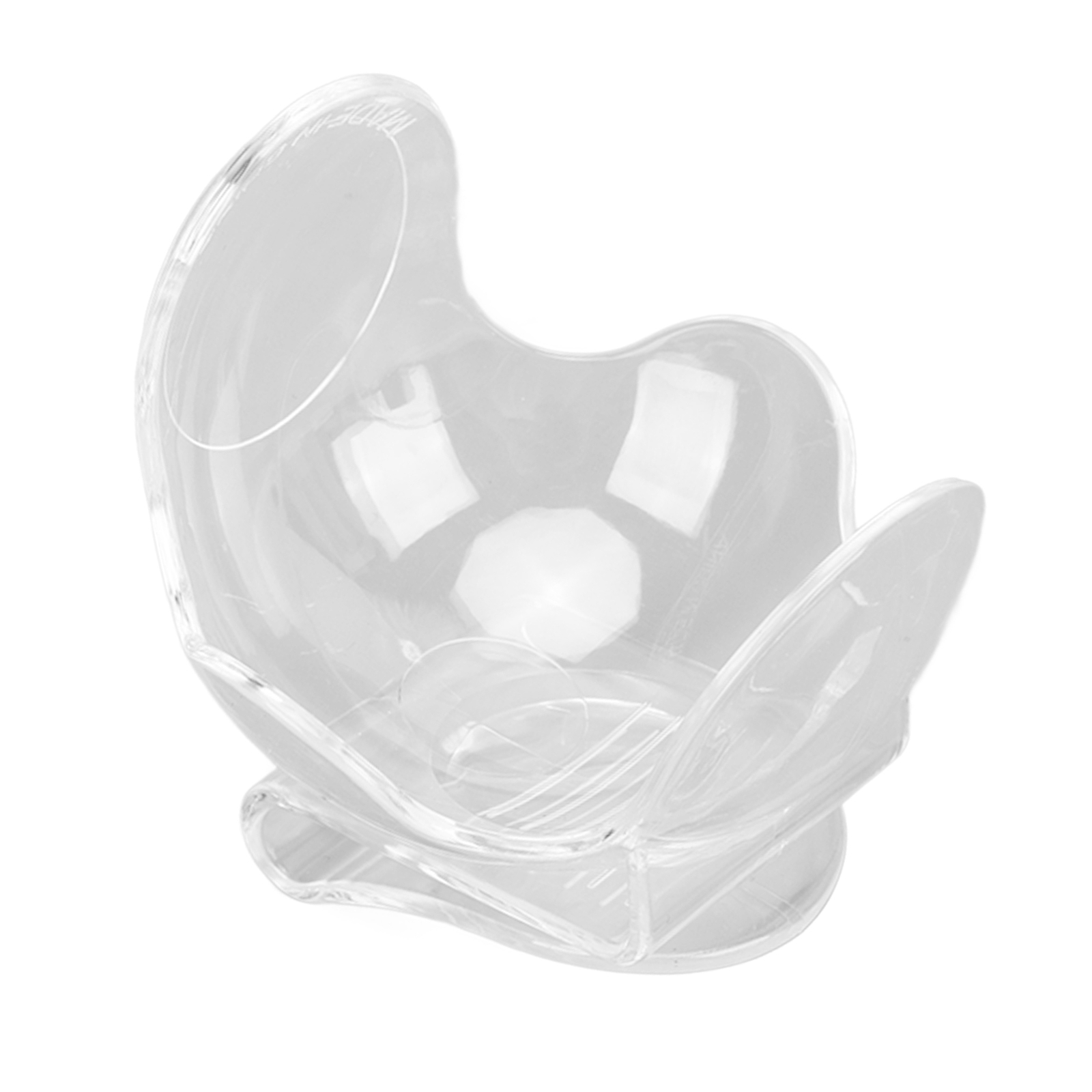 (Transparent) Tennis Ball Waist Clip Holder Firm Fixing Compact Tennis