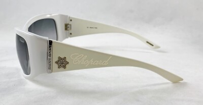 Chopard SCH018S SCH 018S 847 Happy Sport White with Gray Lenses