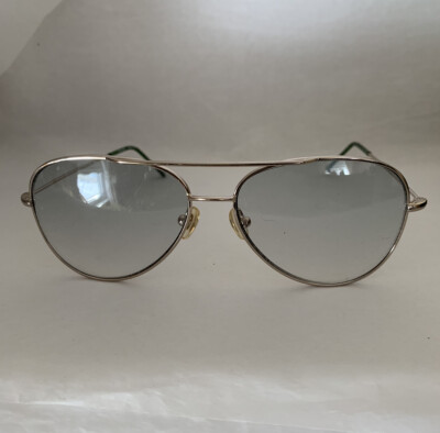 KENNETH COLE New York Sun Glasses Green Metal Frame KC4158 GOLD/GRN  135mm