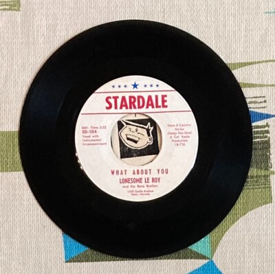 Tony Morra 45 My Baby Scares Me / Claire 1958 EX