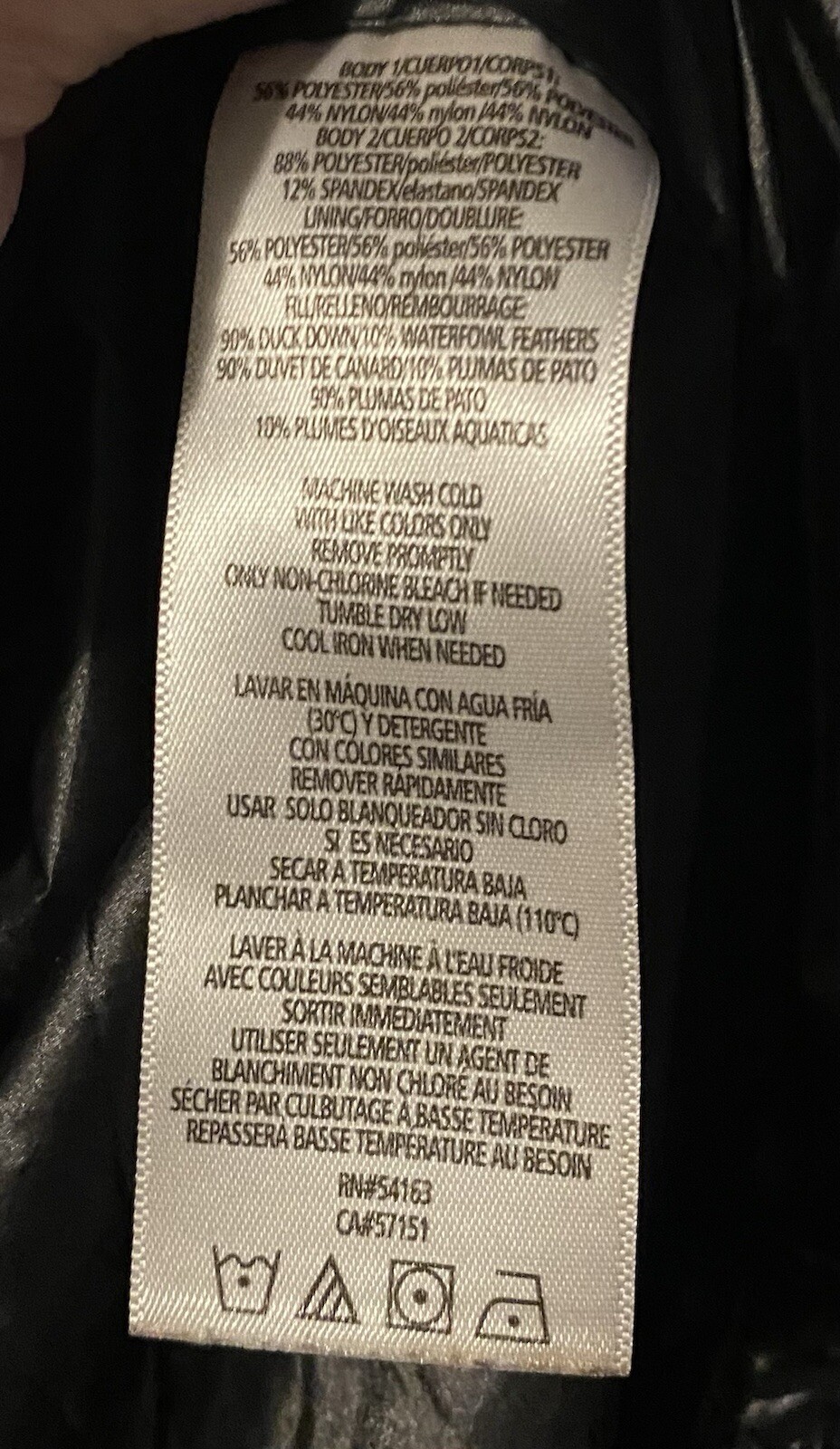 Calvin Klein Performance Jacket Premium Down Full… - image 5