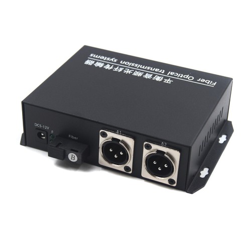 XLR Balanced over Audio Fiber optic Media Converter-XLR Transmitter and Receiver - Bild 21 von 30