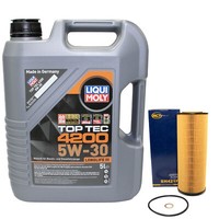 MotoröL Set 5W-30 5 Liter + ÖLfilter SH 421 P FüR Audi A6 A4 Cabriolet