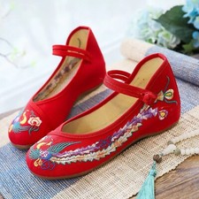 Student Chinese Embroidery Hanfu Shoes Women Traditional Ancient Costume Classic